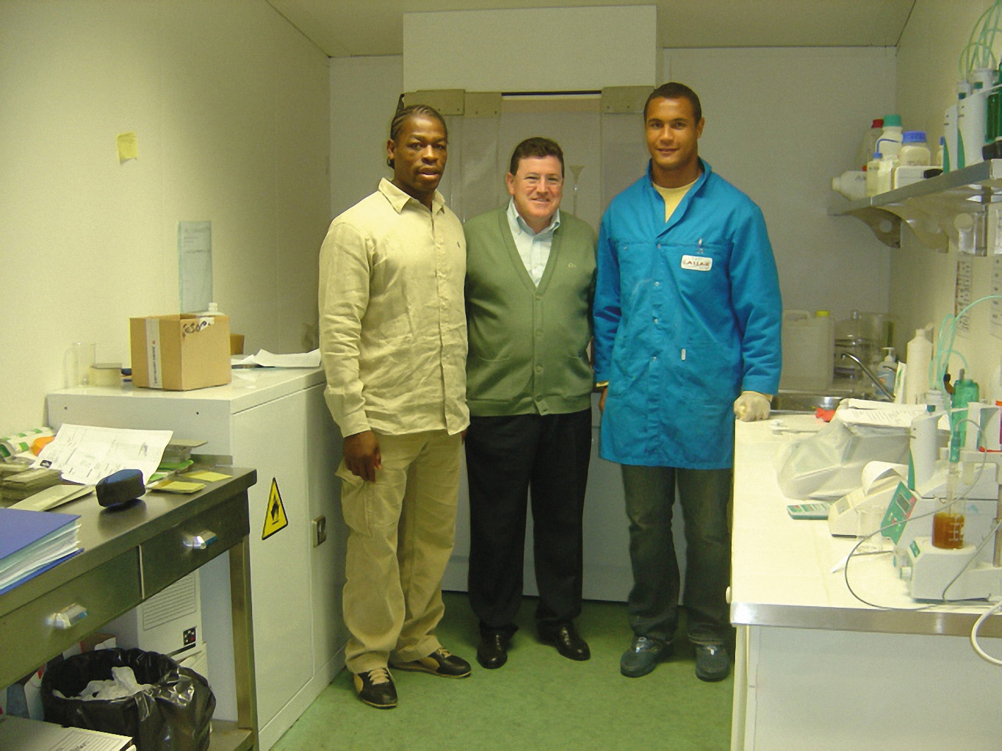 Visite de Serge Betsen