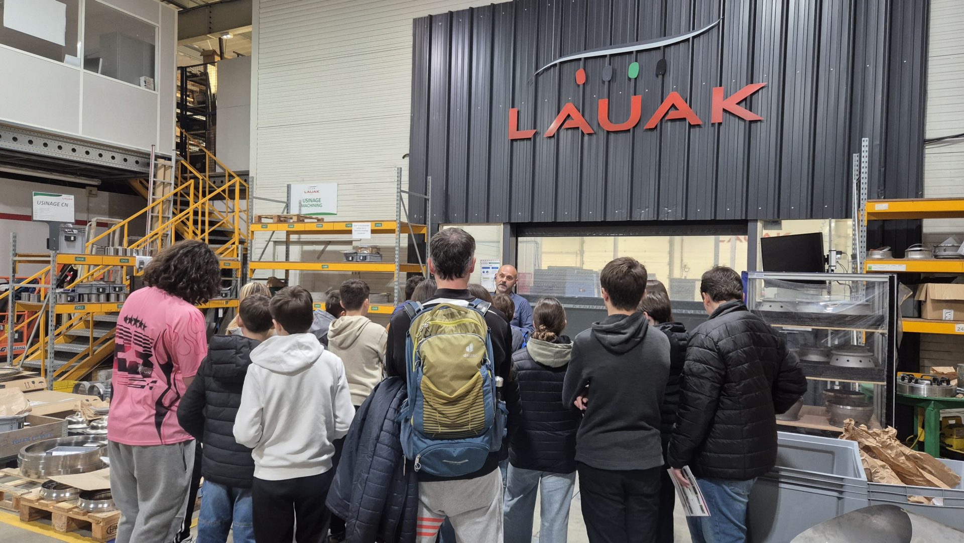 Visite du College Louis Pasteur de Plaisance à l'occasion de la Semaine de l'Industrie