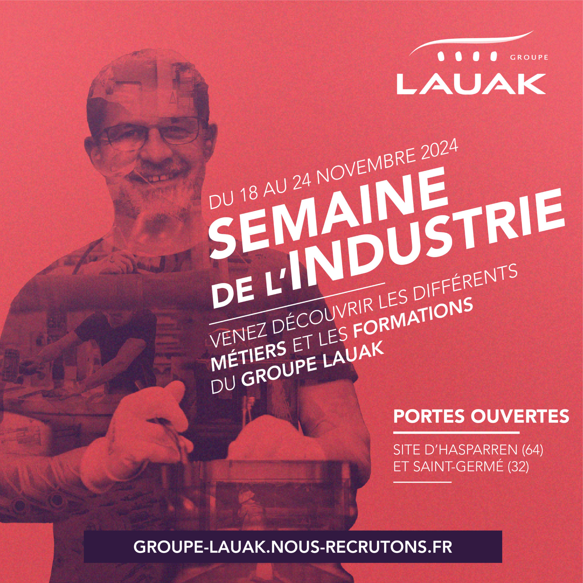 Portes ouvertes à l'occasion de la Semaine de l'Industrie 2024