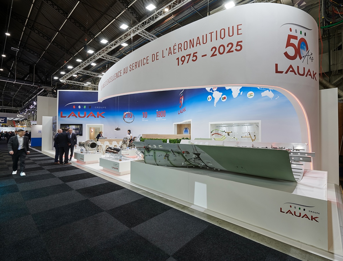 Le Groupe LAUAK est présent au Salon du Bourget 2025