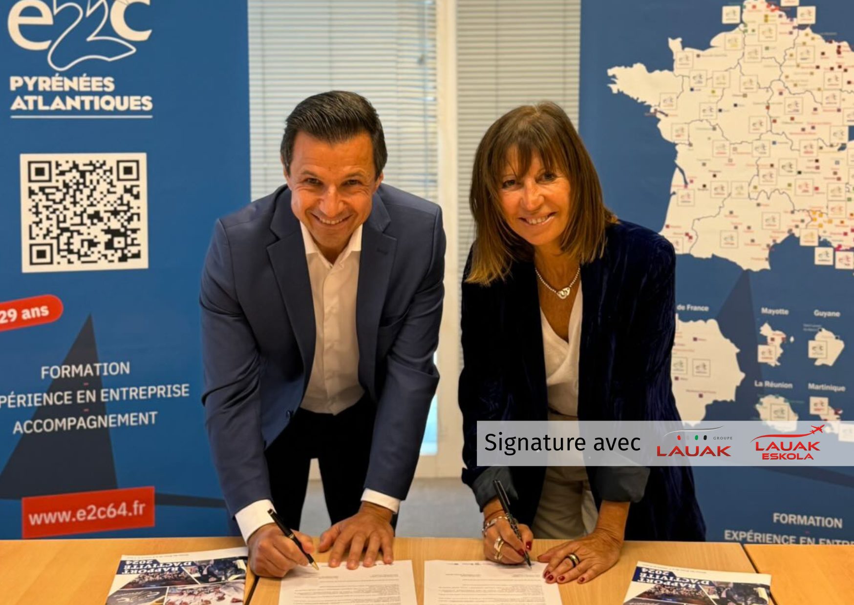 LAUAK s’engage aux côtés de l’École de la Deuxième Chance pour l’insertion des jeunes au Pays Basque