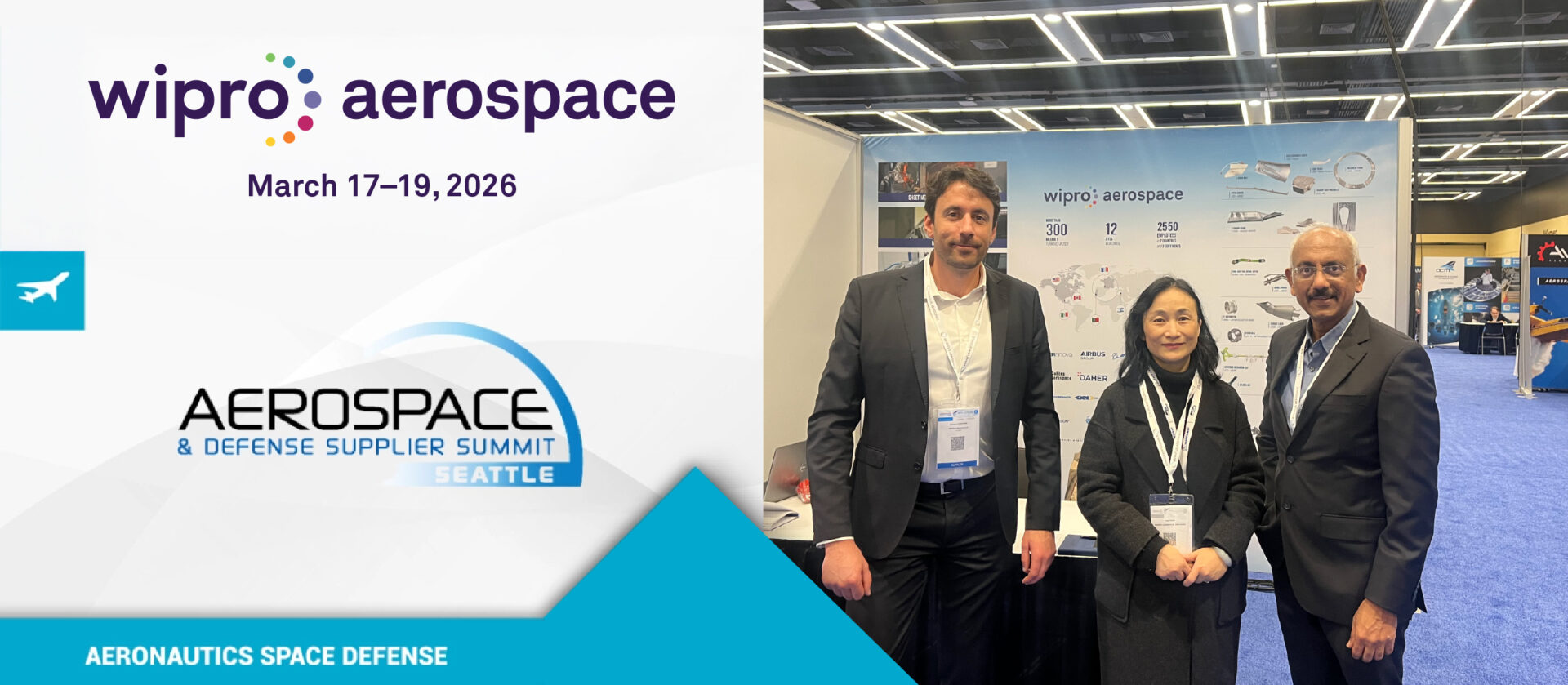 Salon Aerospace & Defense Supplier Summit à Seattle - 17 au 19 Mars