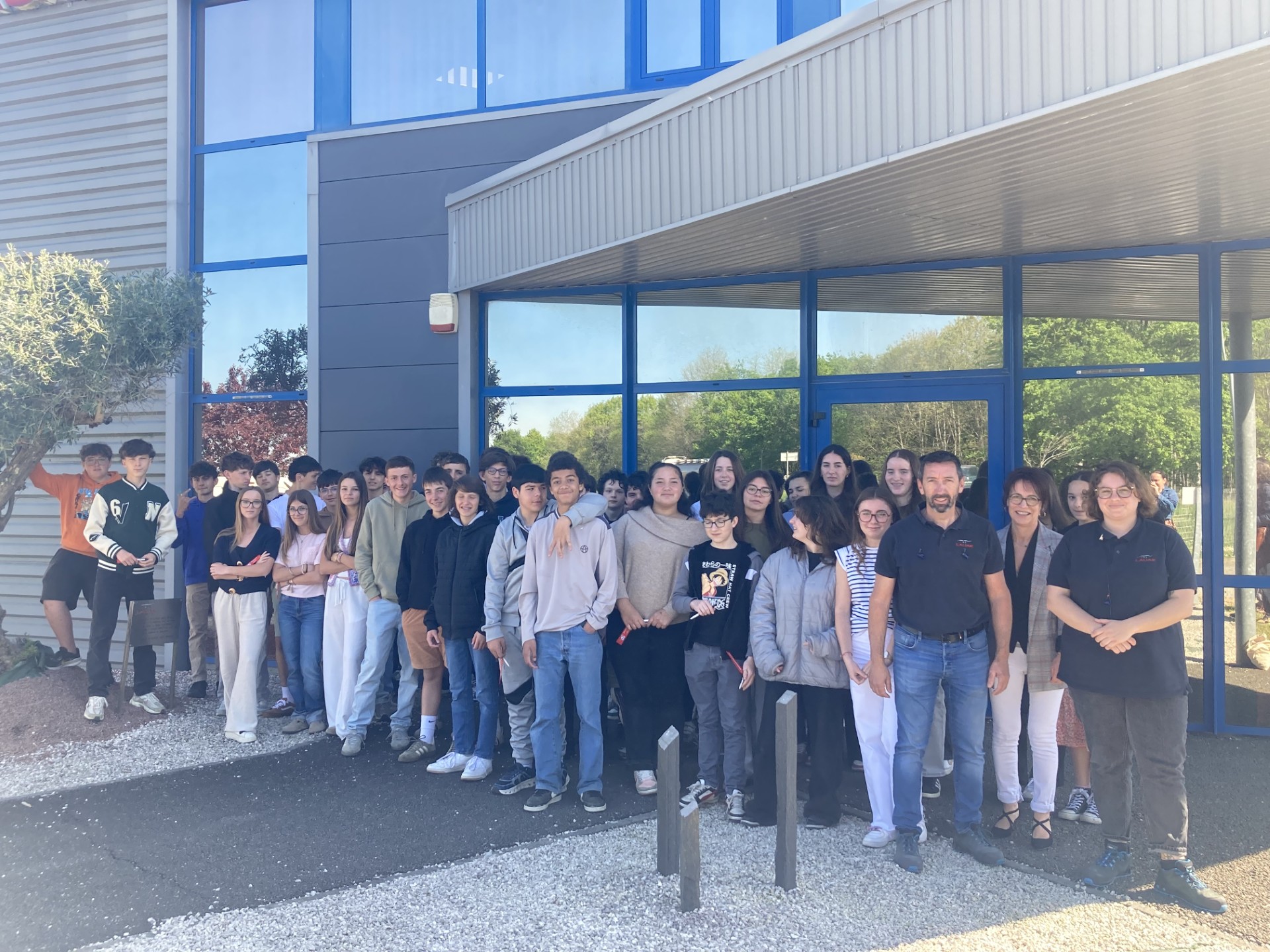 Immersion industrielle pour les 3ème du Collège Val d'Adour de Riscle