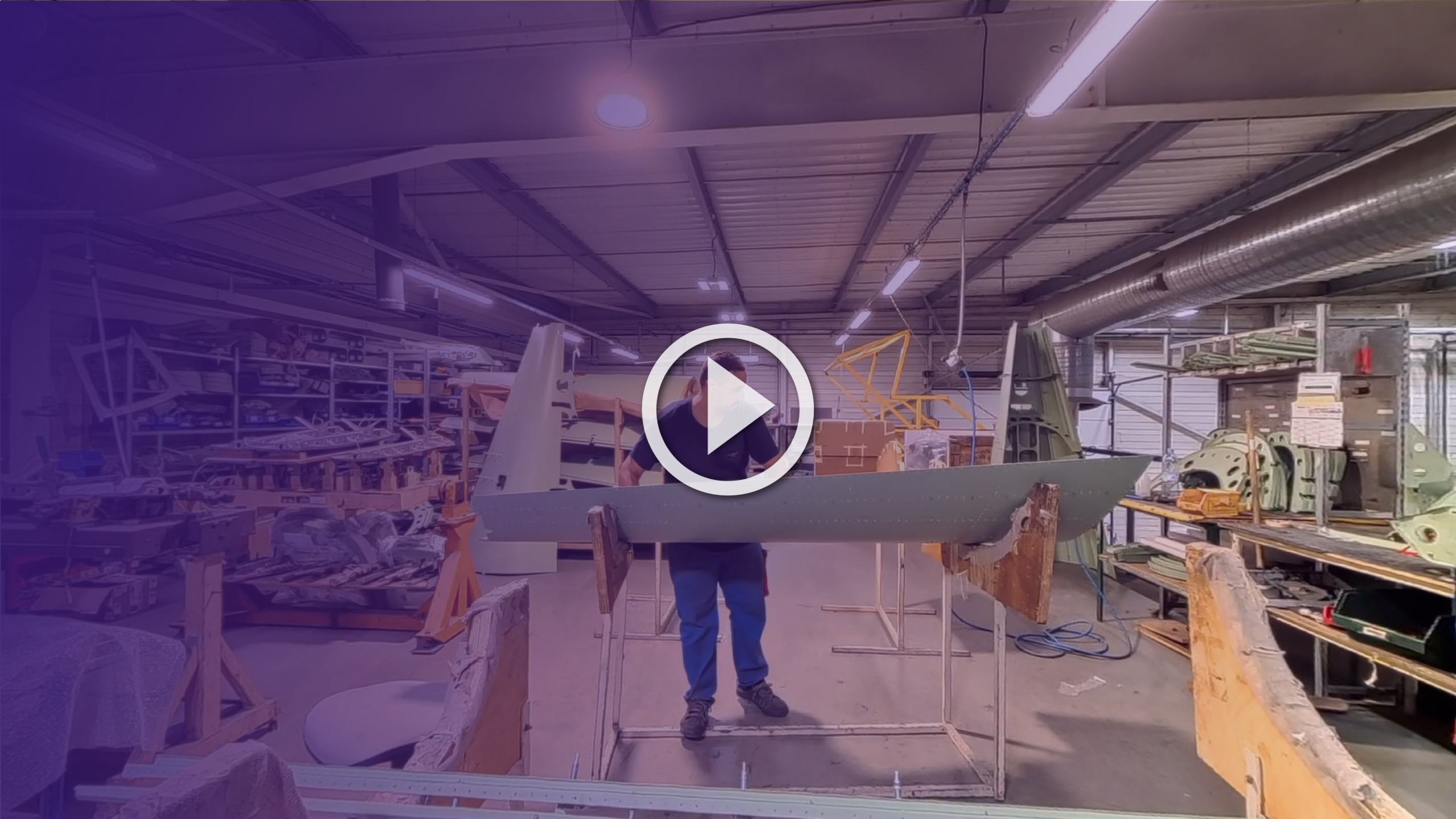 WIPRO LAUAK France à Saint-Germé - Immersion 360° - Montage structure WIPRO LAUAK France à Saint-Germé - Immersion 360° - Montage structure