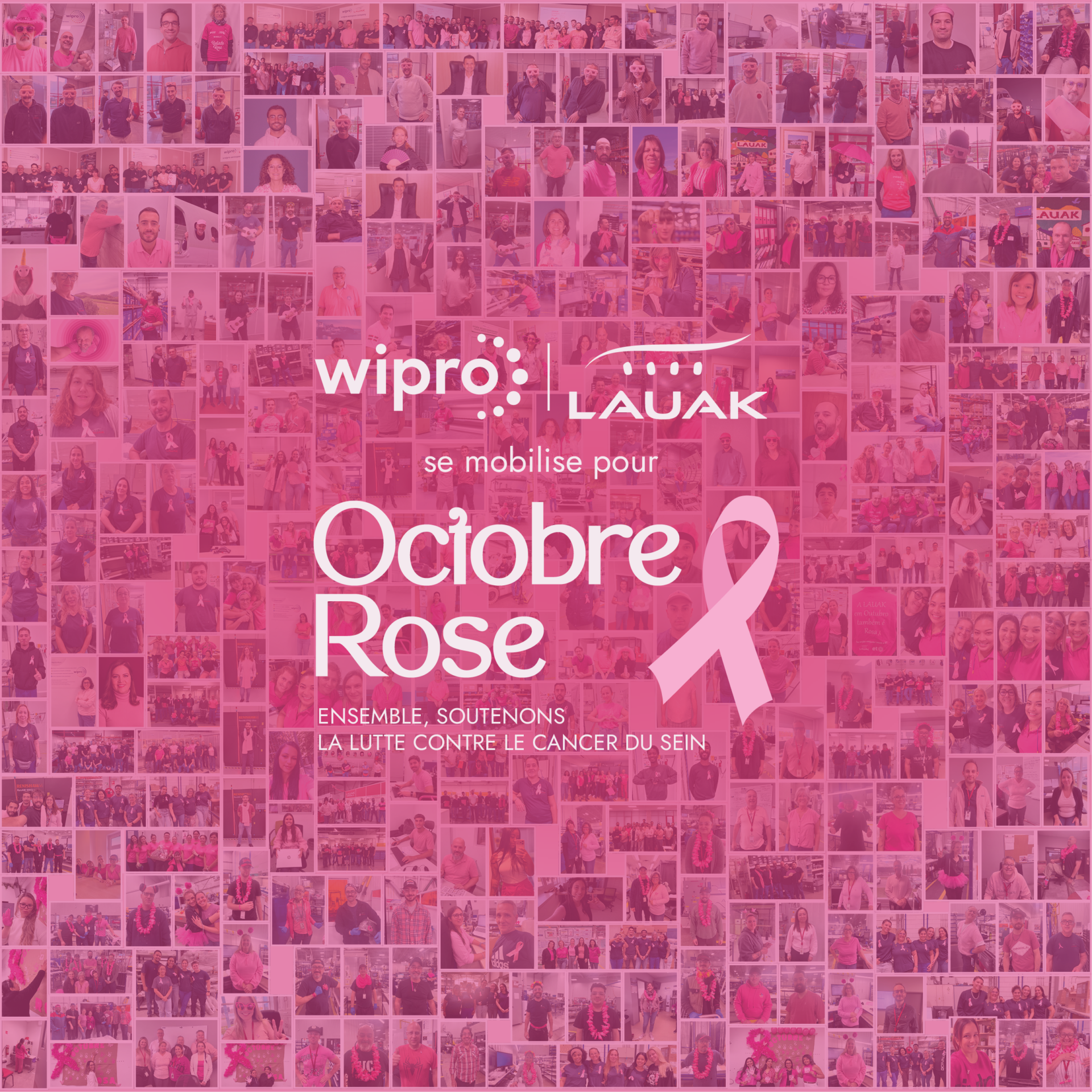 Ensemble mobilisés pour la lutte contre le cancer du sein